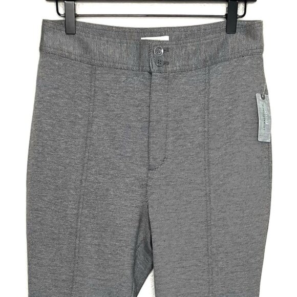 Maeve Gray Seamed Flare Pants - Picture 6 of 13